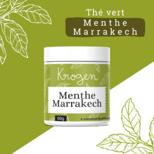 Boite thé vert menthe