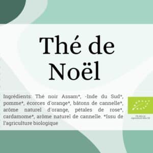 Thé noir noel